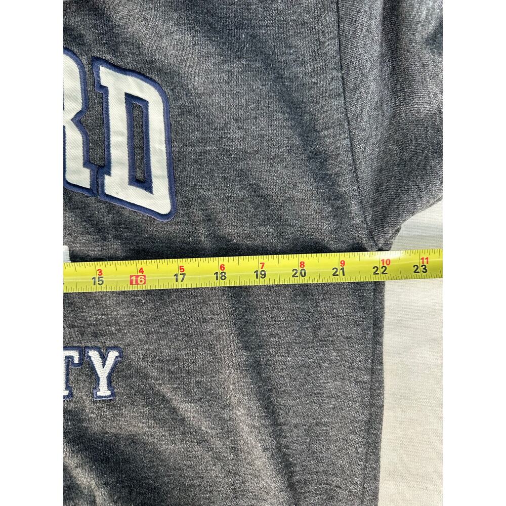 VTG Oxford University Women's L (Men's M) Grey Official Sweatshirt Collegiate UK - Picture 4 of 10